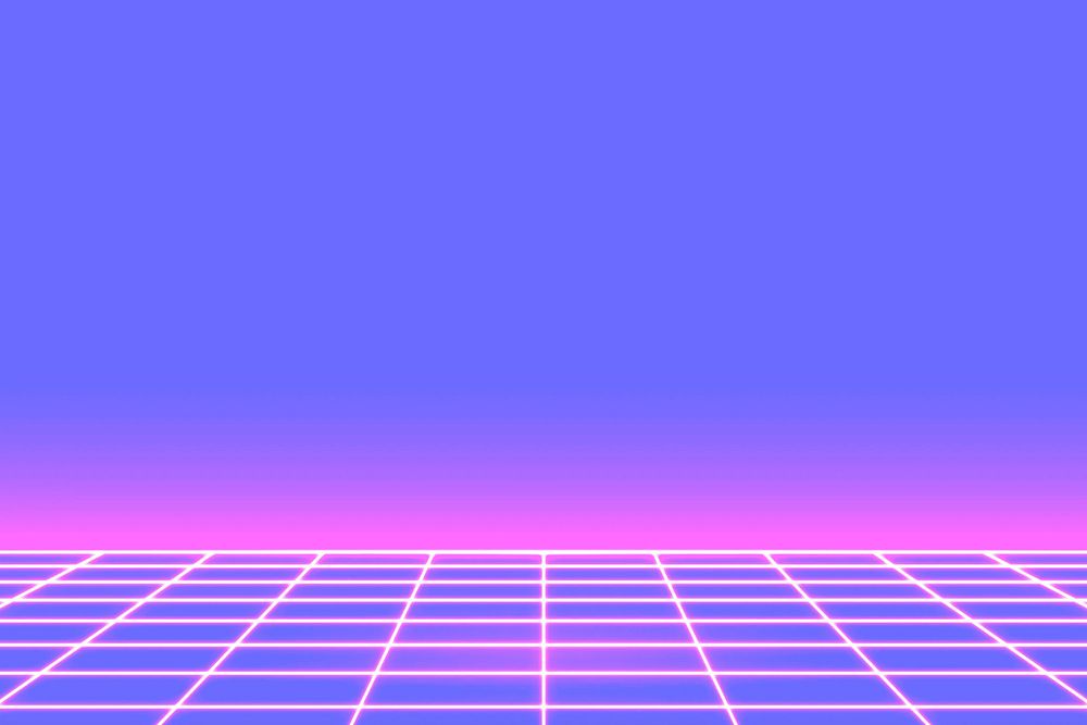Purple retro-futuristic background