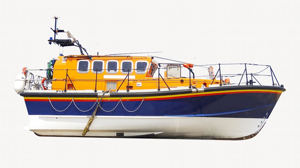 Boat, isolated vehicle image