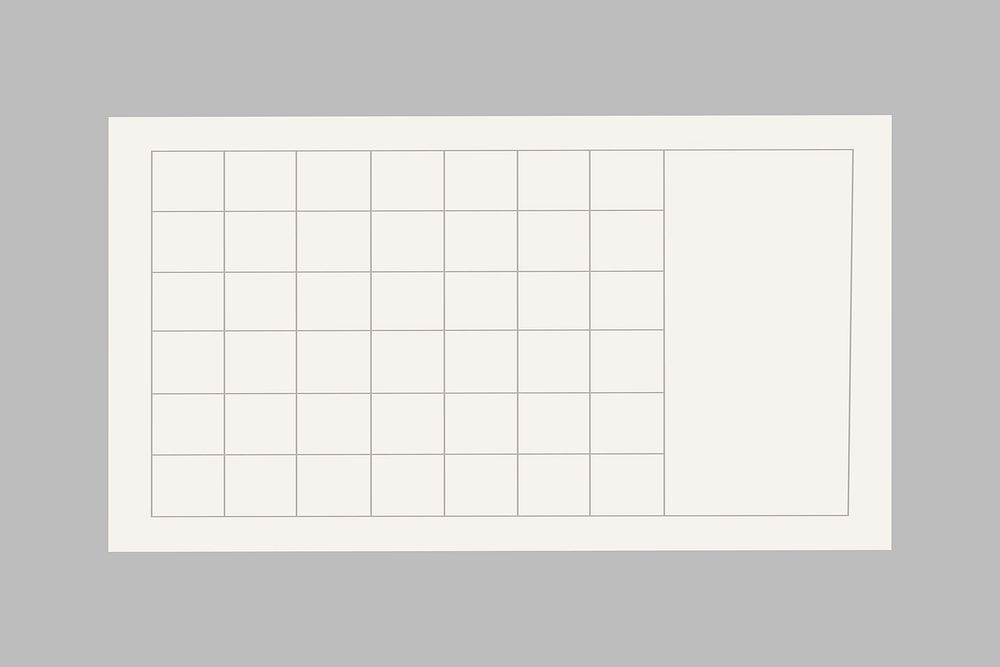 Beige grid note paper vector