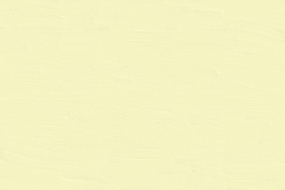 Pastel yellow acrylic textured background