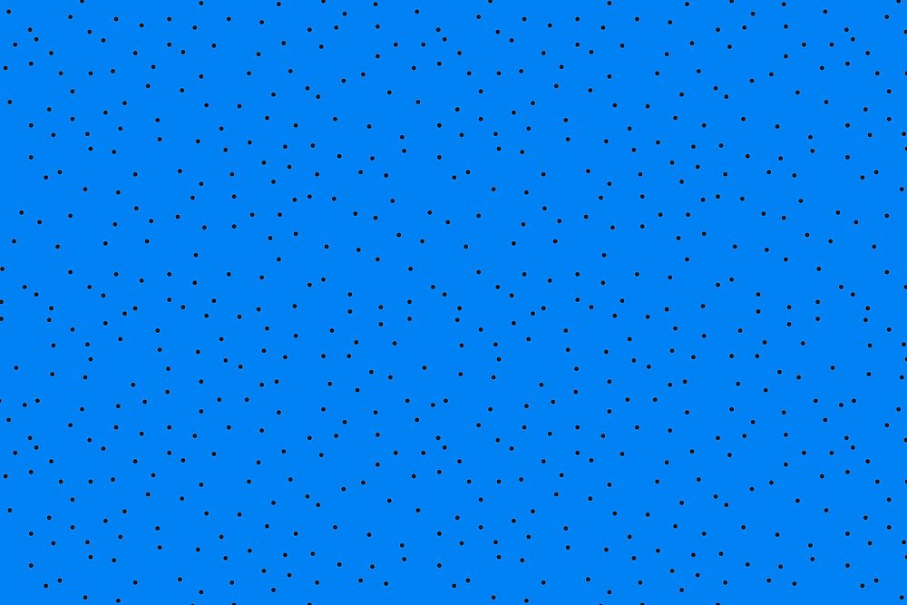 Blue polka dot patterned background