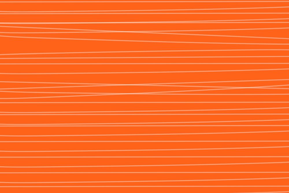 Orange uneven stripes background