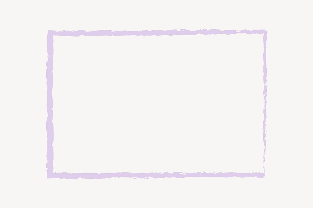 Purple rectangle vector