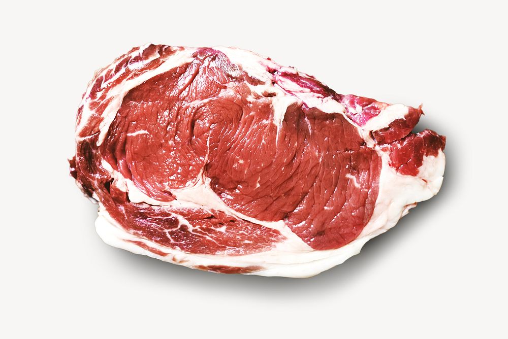 Beef steak  isolated design