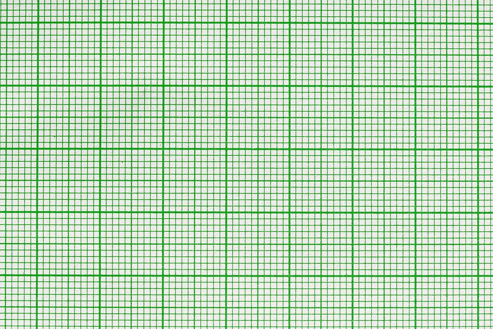 Green graph paper background psd