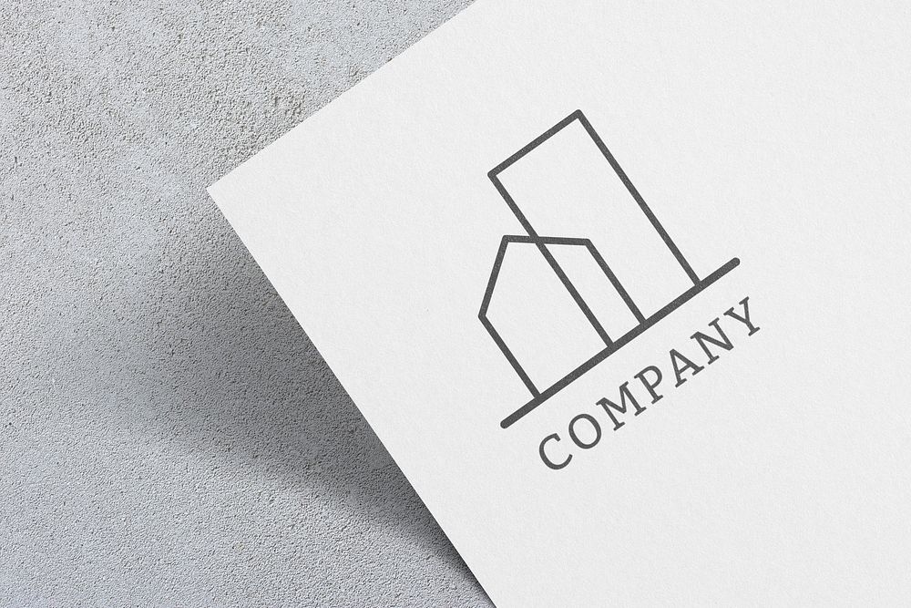 Letterhead mockup, branding corporate identity stationery psd