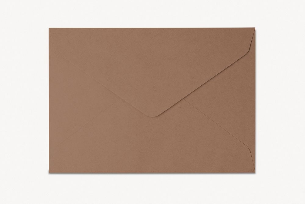 Blank brown envelope with design space