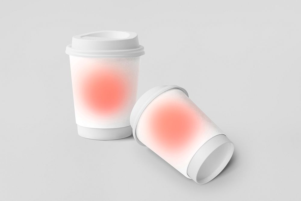 Coffee cup, product packaging design