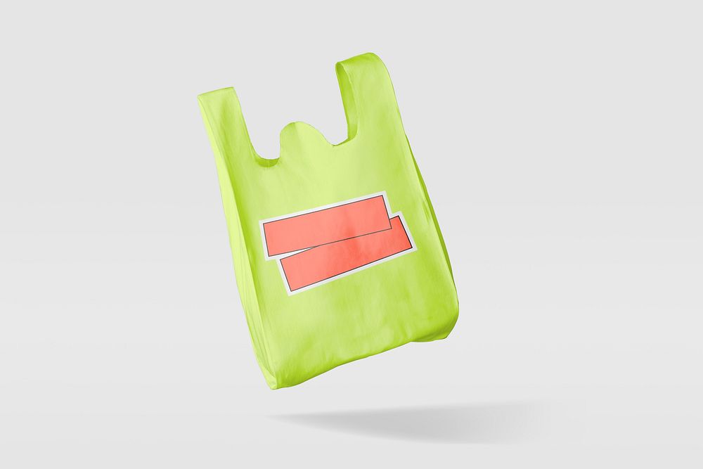 Reusable grocery bag, product packaging design
