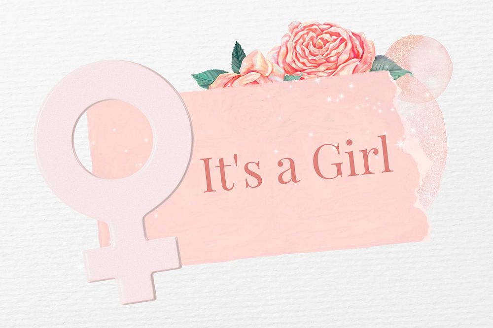 It's a girl word, aesthetic paper collage
