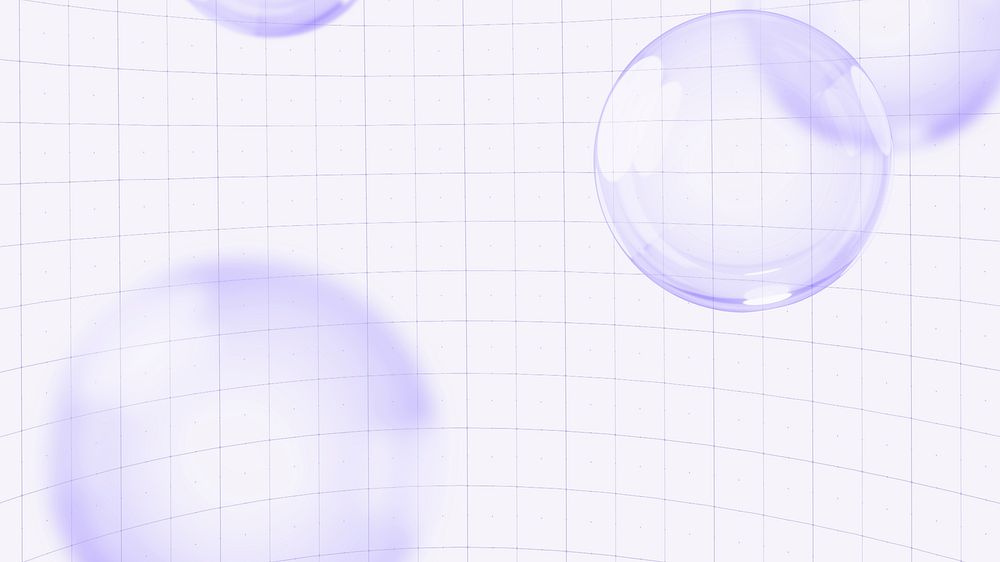 Purple bubbles grid desktop wallpaper, digital remix