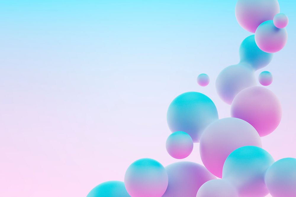 Gradient pink fluid border background, digital remix psd