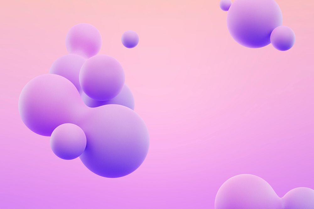 Gradient purple fluid background, digital remix psd