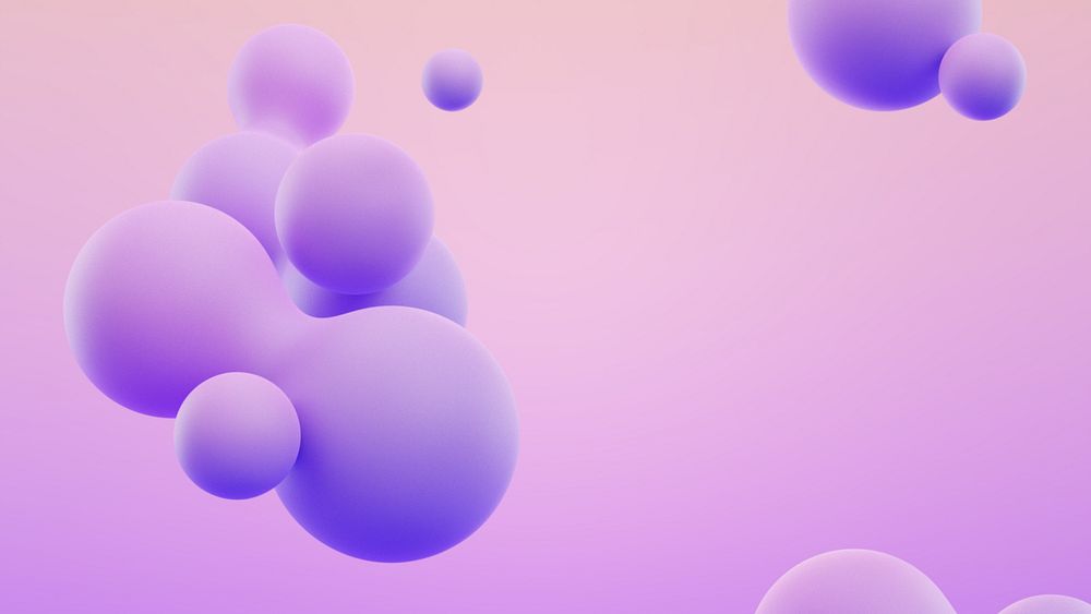 Gradient purple fluid desktop wallpaper, digital remix