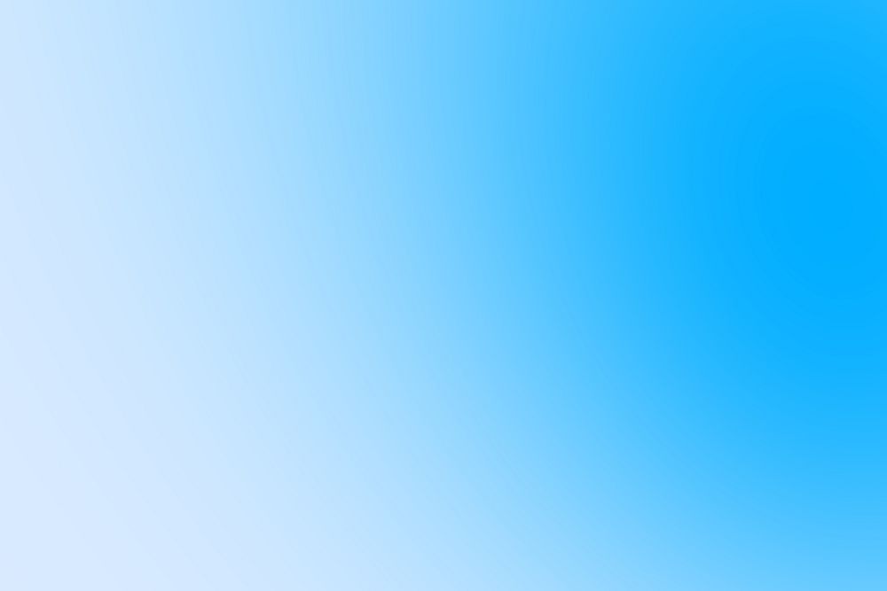 Gradient bright blue background