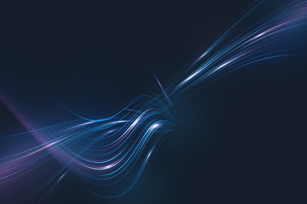 Technology blue background, abstract digital remix