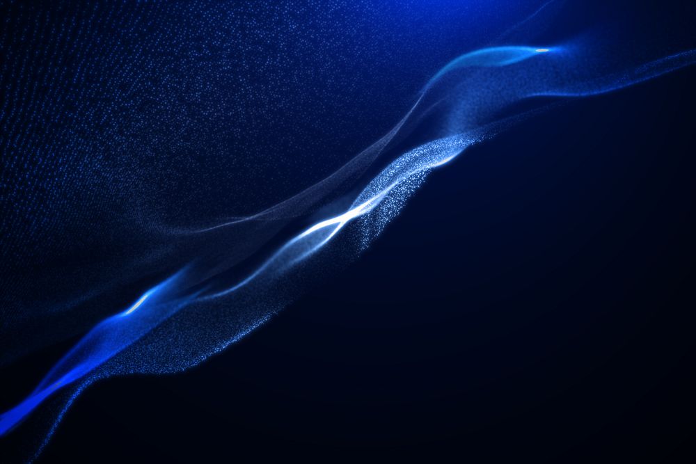 Abstract digital blue background