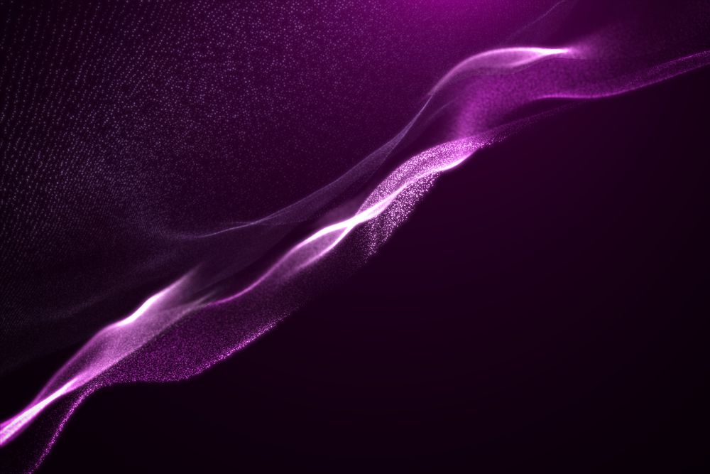 Digital pink wave background, technology remix