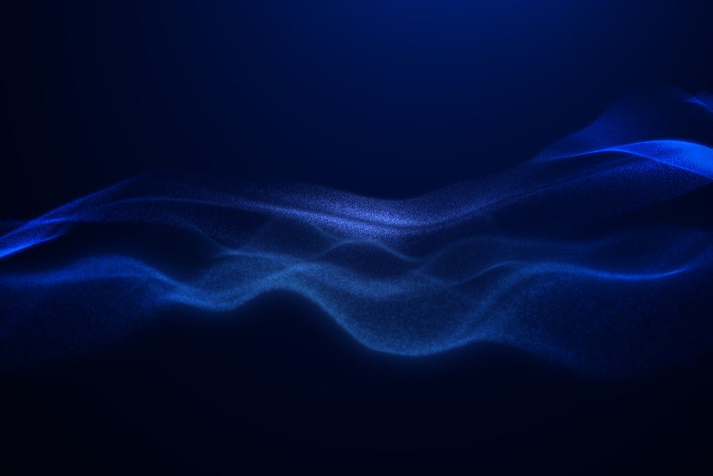 Abstract technology blue background, digital remix