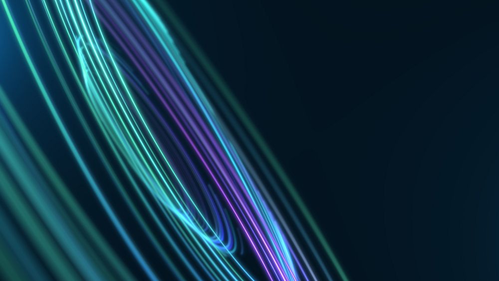 Abstract technology desktop wallpaper, gradient digital remix