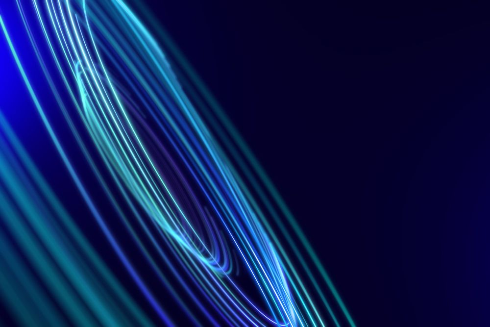 Abstract technology blue background, digital remix