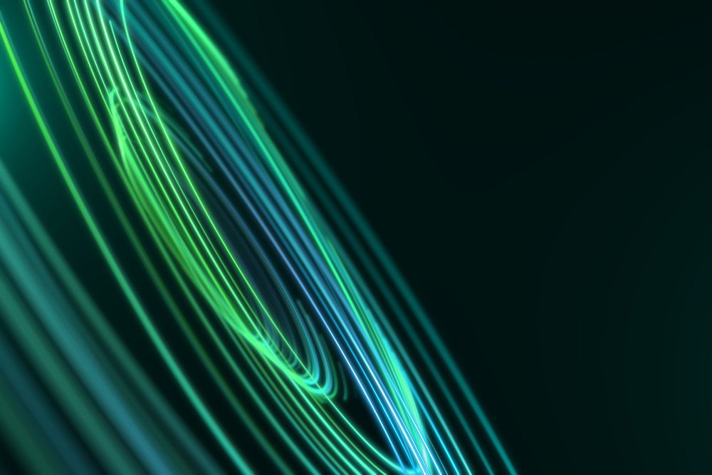 Abstract dark green background, smart technology digital remix