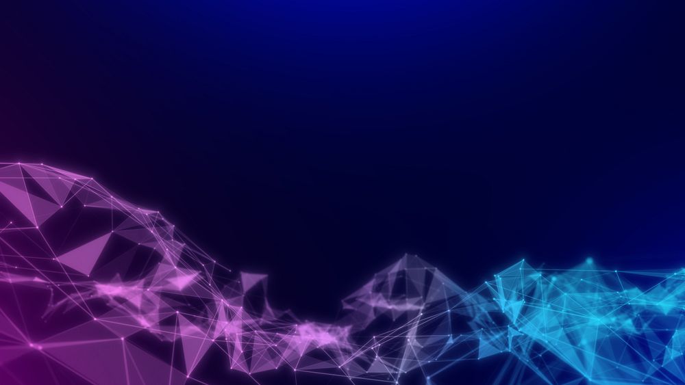 Digital blue desktop wallpaper, technology remix