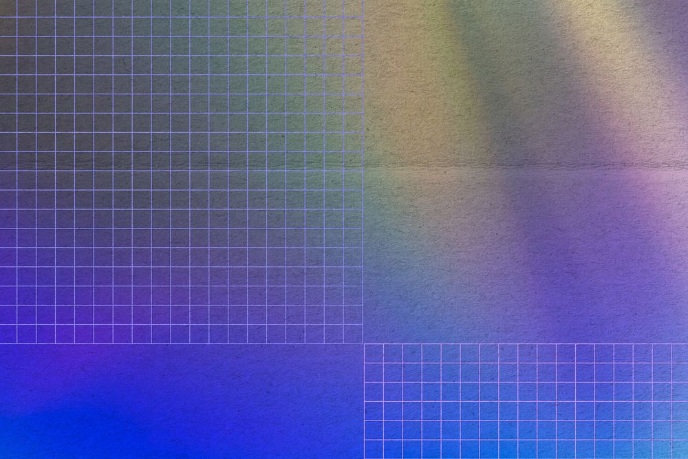 Neon grid paper texture background