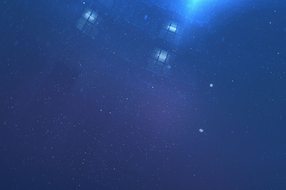 Blue snowy background, gradient design