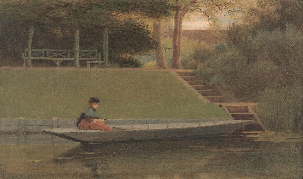 Girl in a Punt
