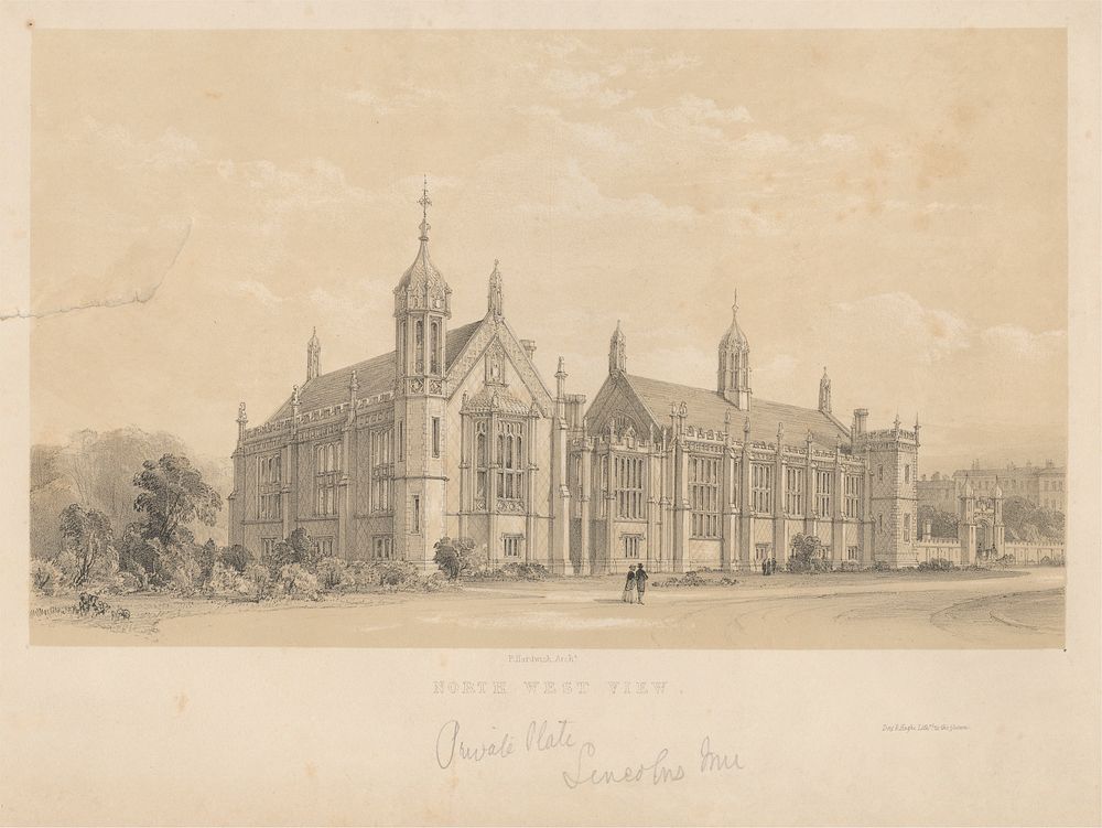 North West View, Lincoln's Inn