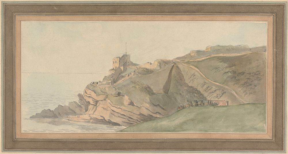 St. Catherine's Castle at Fowey, Cornwall by Captain Francis Grose