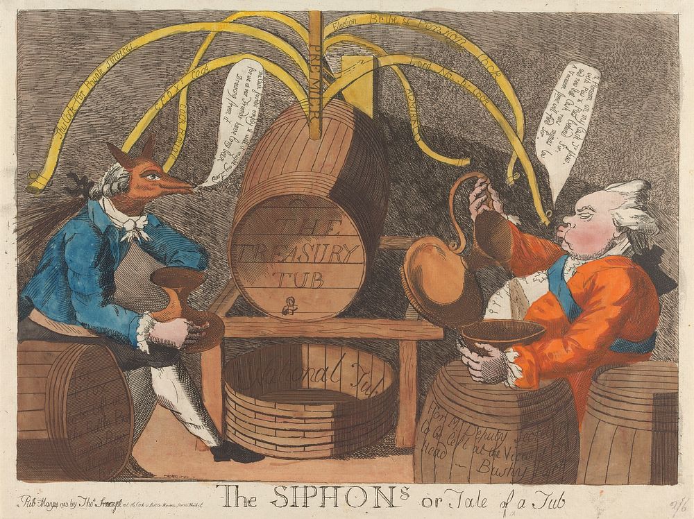 The Siphons or Tale of a Tub