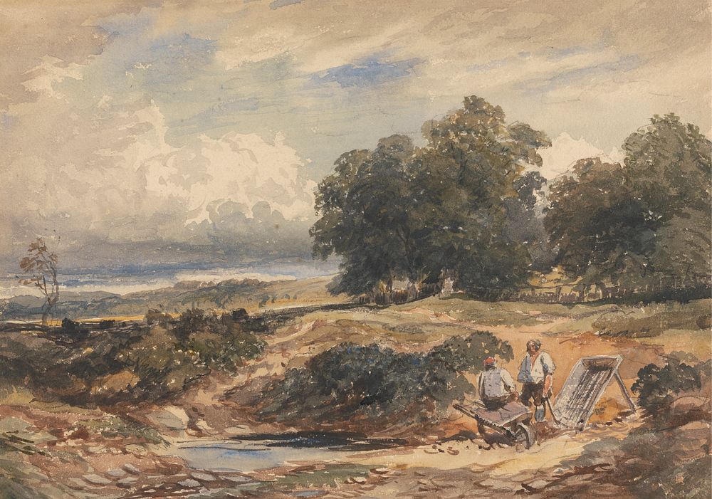 Landscape with Men Sifting Sand