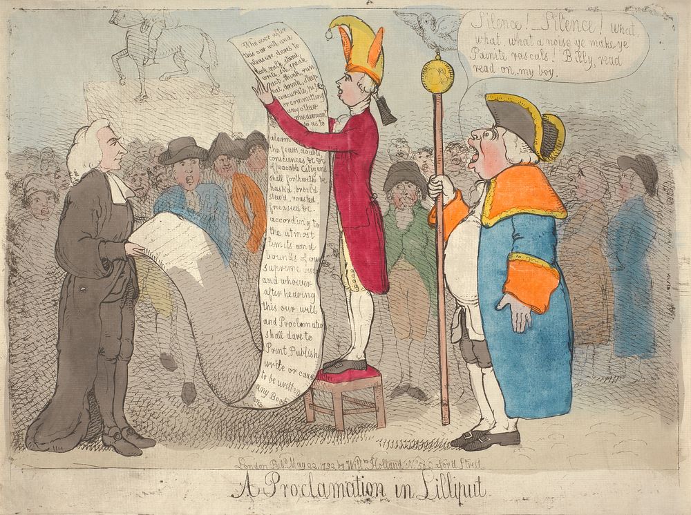 A Proclamation in Lilliput