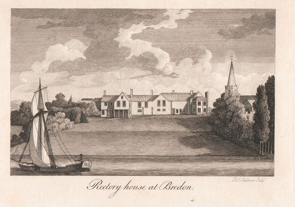 Rectory house at Bredon