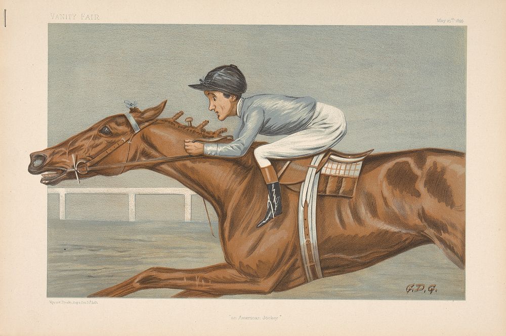 Jockeys of the Victorian and Edwardian Turf executed by Spy and others for the 'Vanity Fair' Series