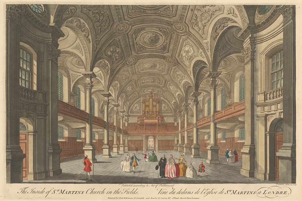 The Inside of St. Martin's Church in the Fields