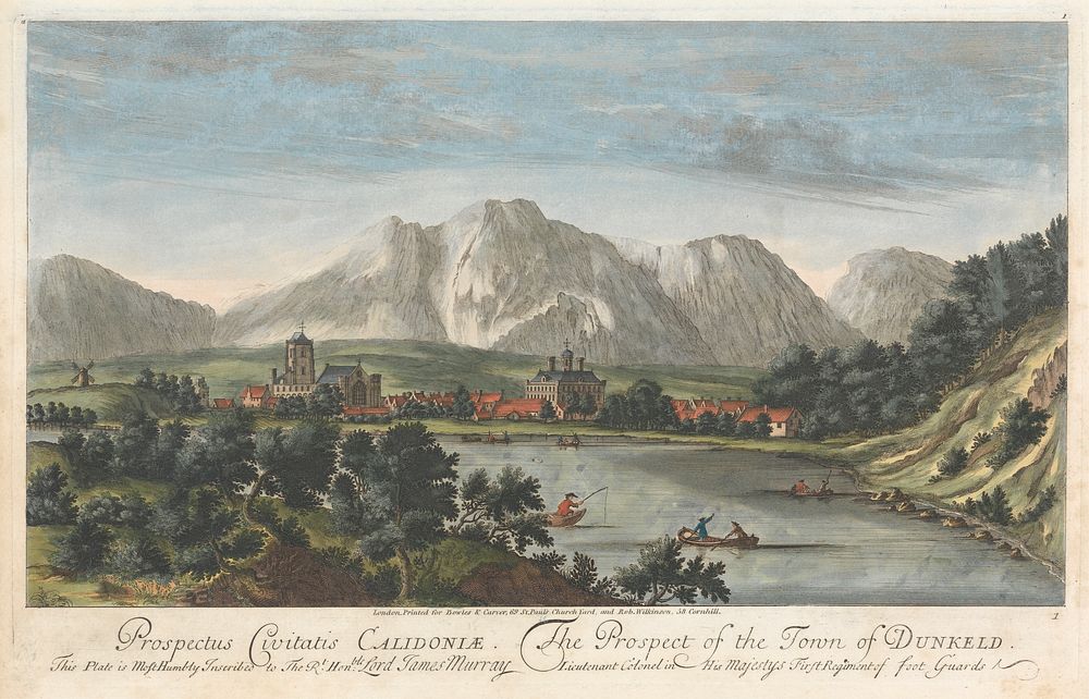 The Prospect of the Town of Dunkeld
