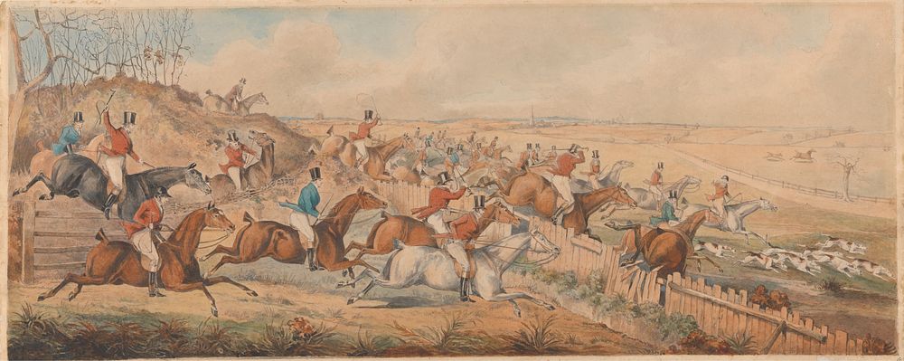 The Leicestershire Hunt - Symptoms of a Skurry in a Pewy Country