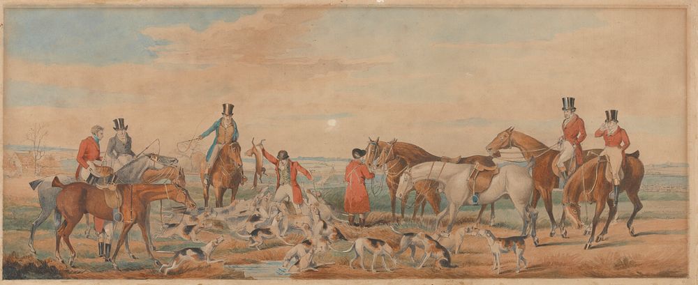 The Leicestershire Hunt - The Death