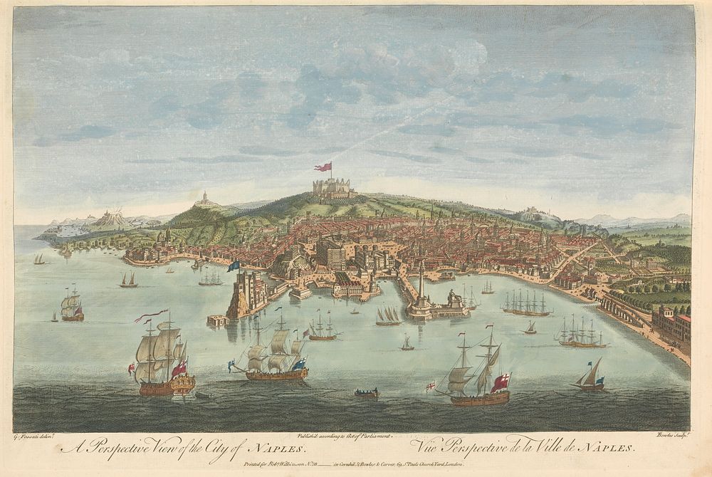 A Perspective View of the City of Naples