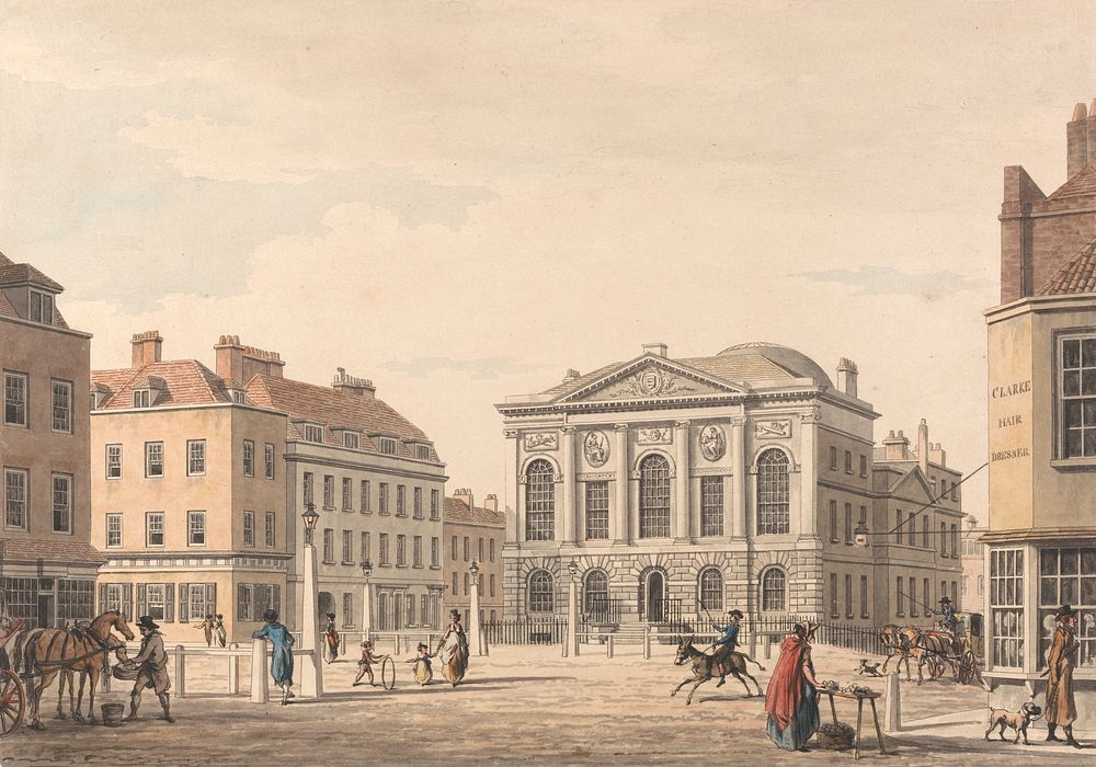 The Sessions House, Junction of Farringdon and Clerkenwell Roads