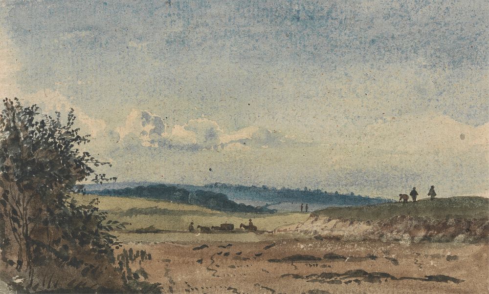 Landscape With Figures and a Wagon