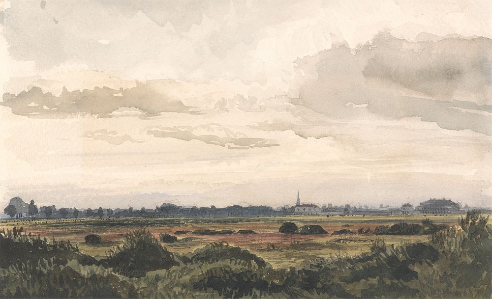 A View of Doncaster Racecourse, Drawn From Nature, Sept. 2, 1848