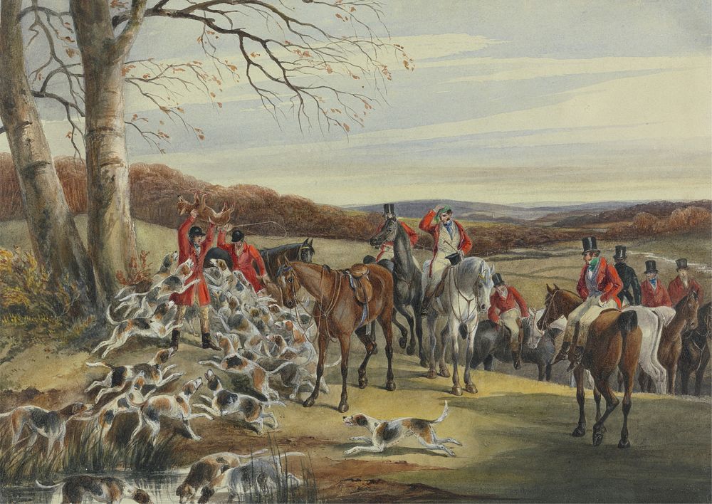 Foxhunting at Melton Mowbray, 1835: The Cream of the Thing