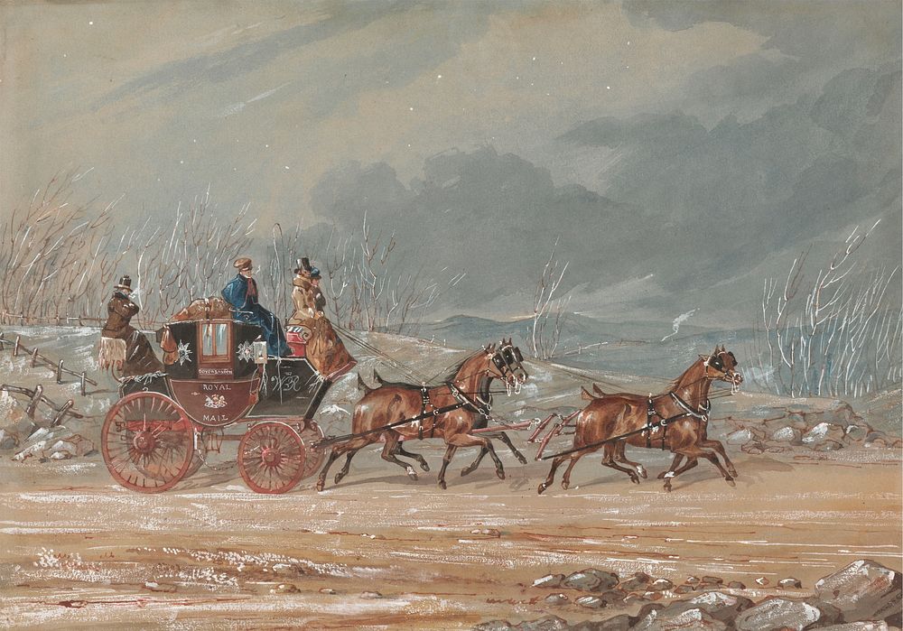 The London-Dover Royal Mail, c. 1830-1840