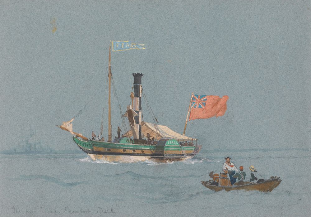 The First Thames Steamboat: Pearl