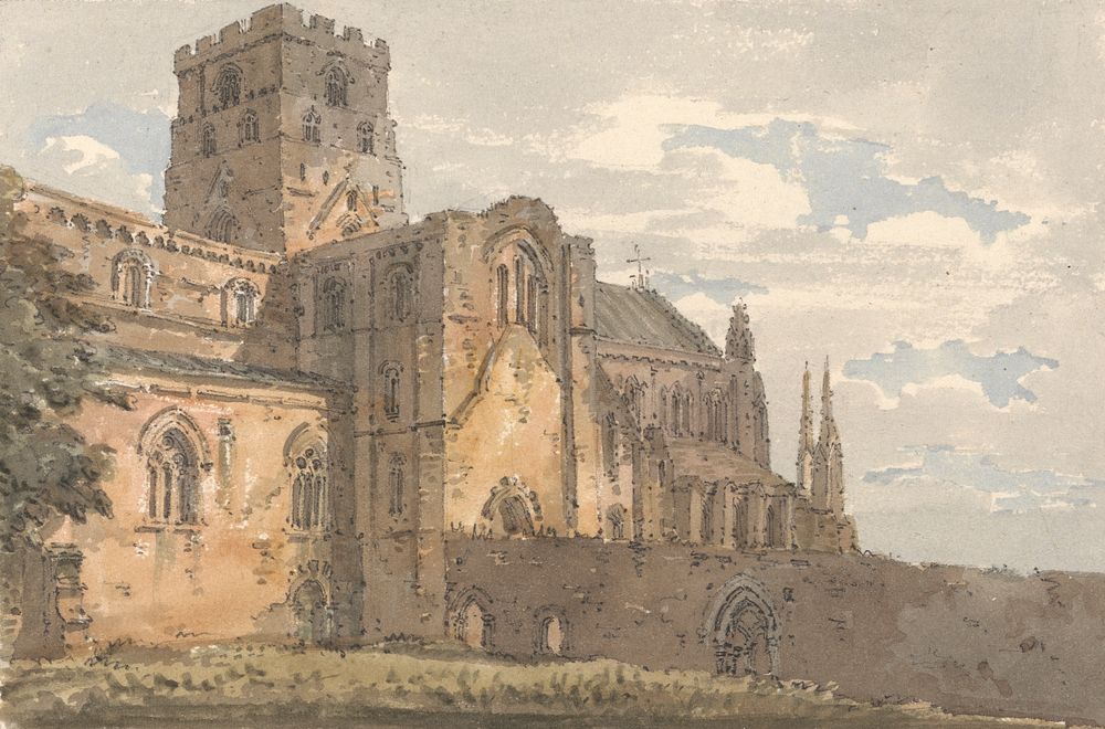 Carlisle Cathedral, Cumberland, from the South-west