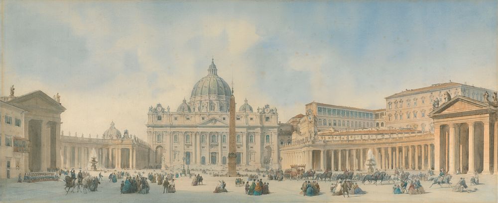 View of St. Peters, Rome